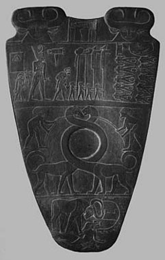 image of a carved tablet